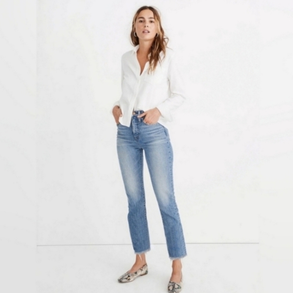 Madewell Light Blue Ankle Jeans